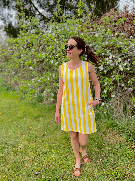jade summer dress yellow