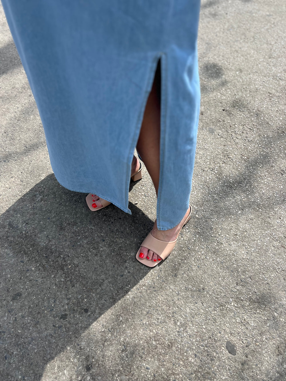 nude classy slipper
