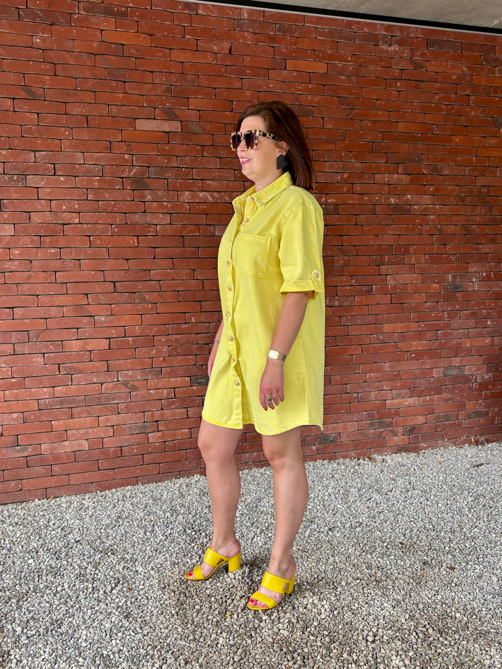 july denim dress