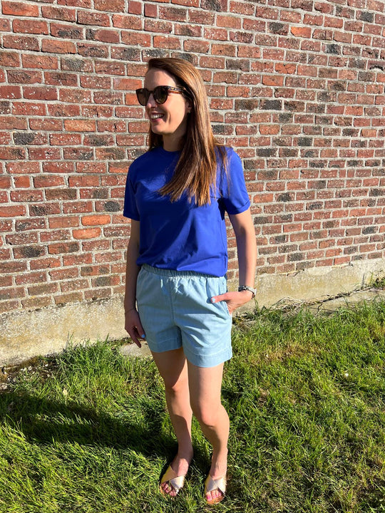 soft jeans short