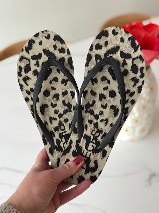 leopard slippers