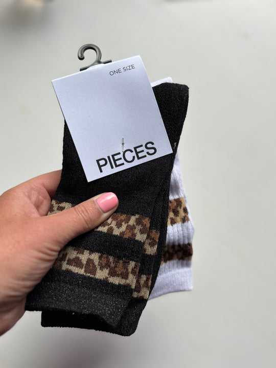 leopard sokjes 2-pack