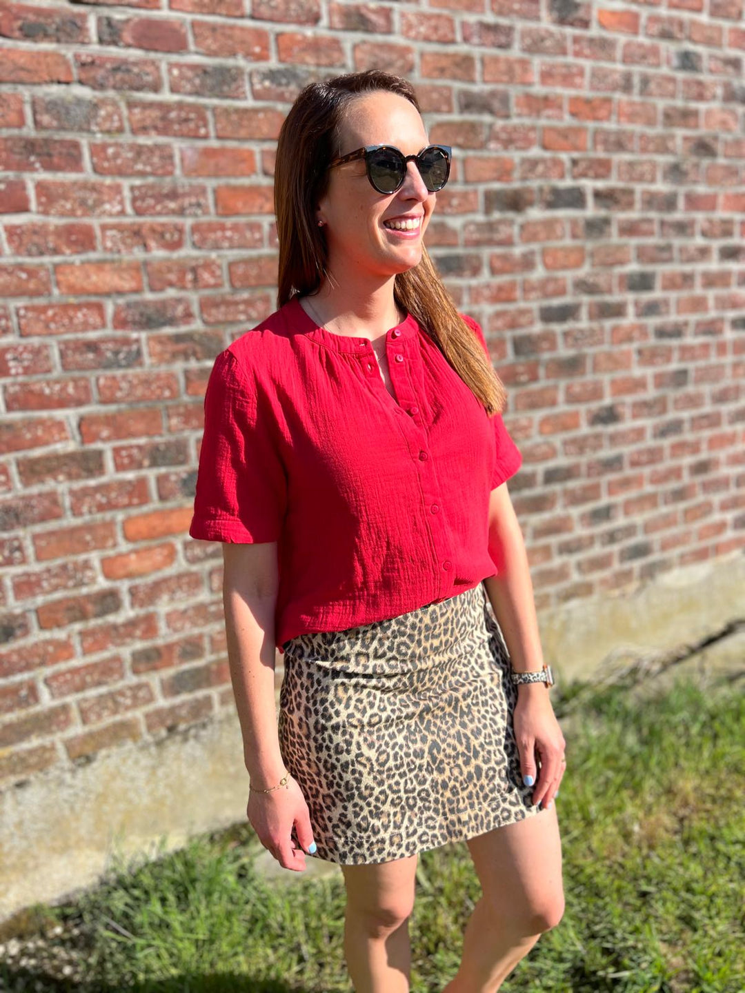 tetra cherry blouse