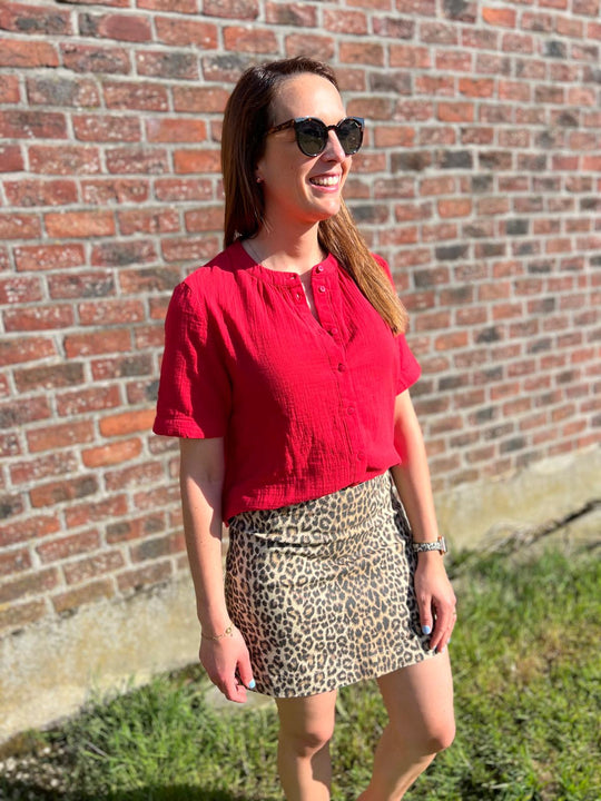 tetra cherry blouse