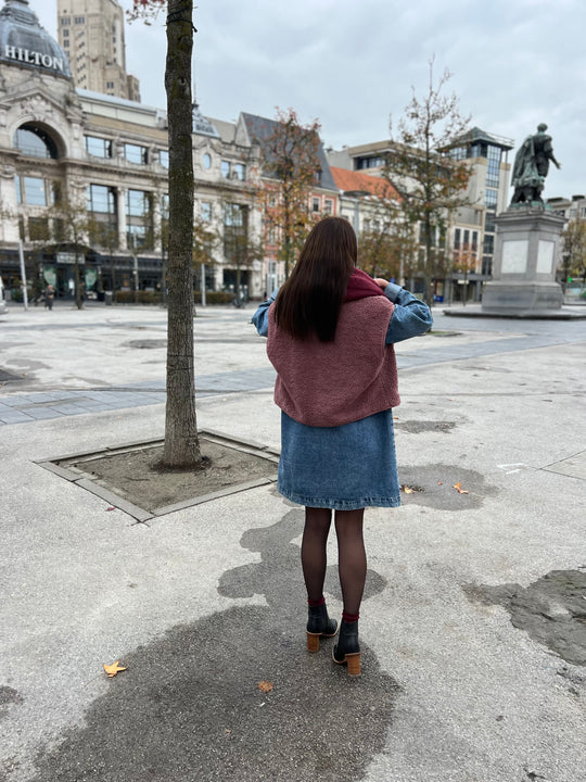 ruby light denim dress