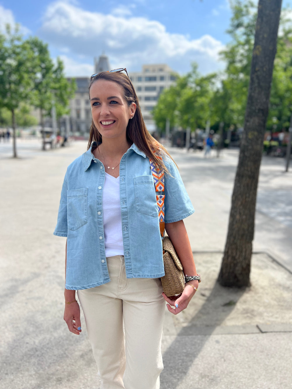 soft jeans top