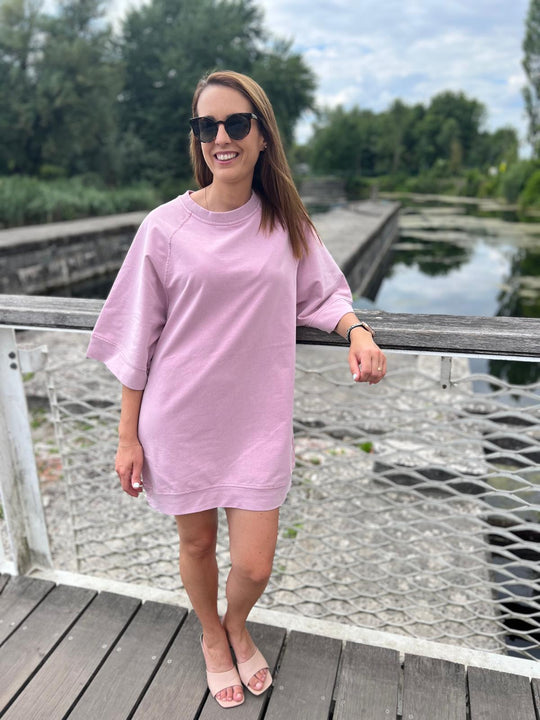 ines pink dress