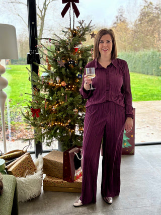 aubergine blouse