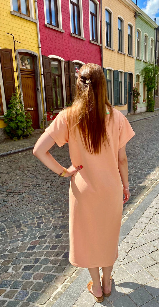 Lucy dress orange