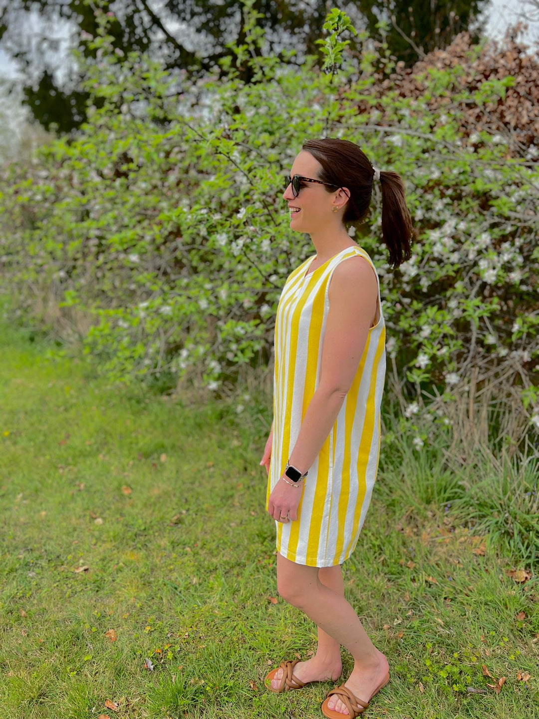 jade summer dress yellow