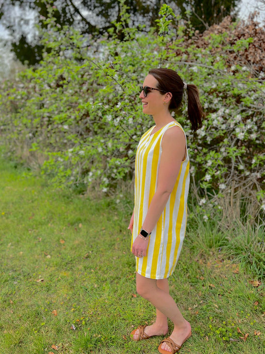 jade summer dress yellow