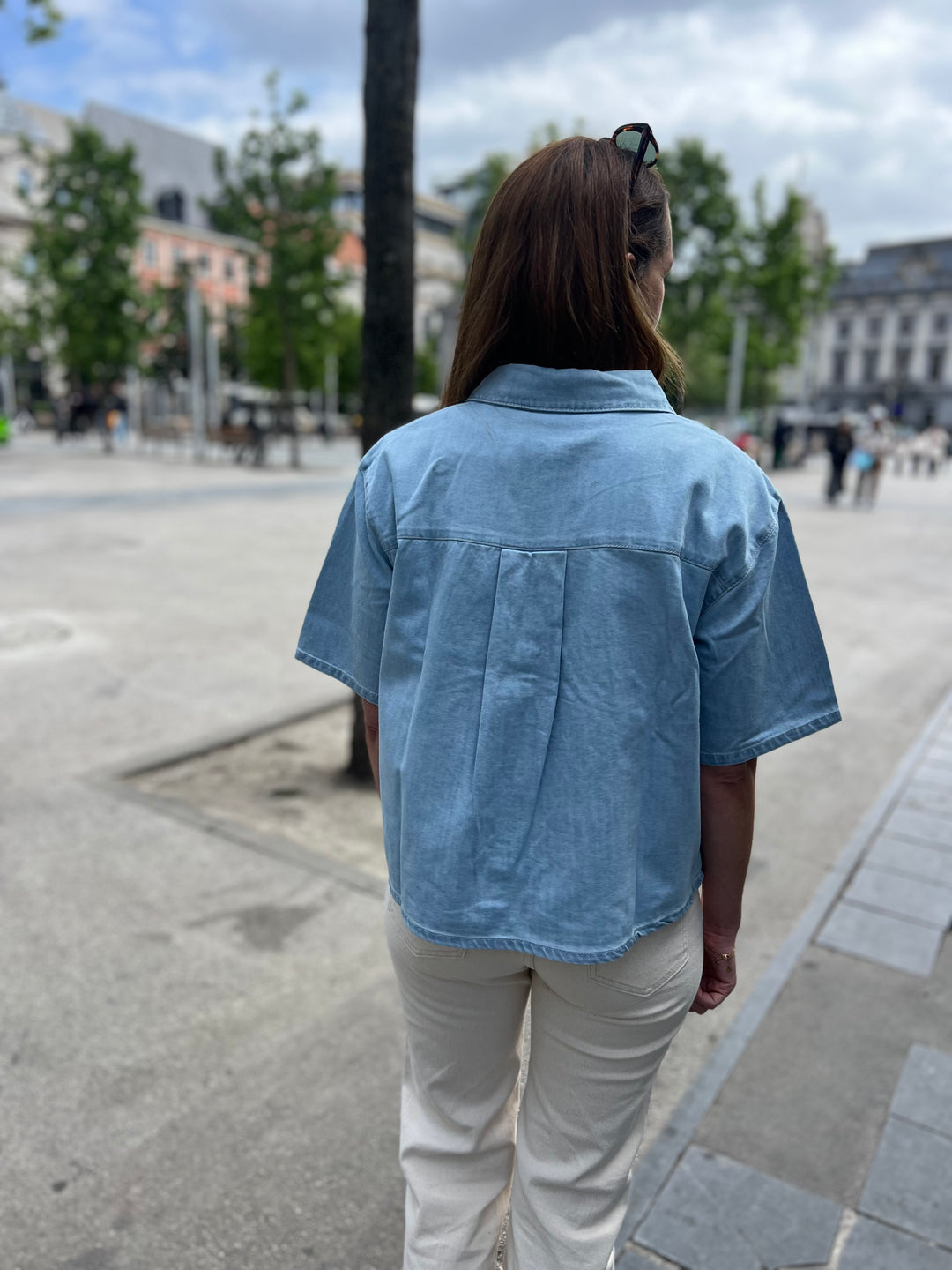 soft jeans top