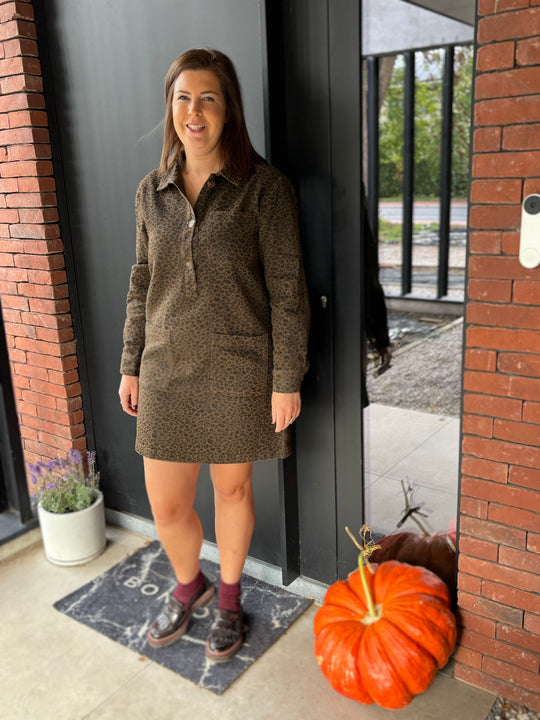 leopard dress
