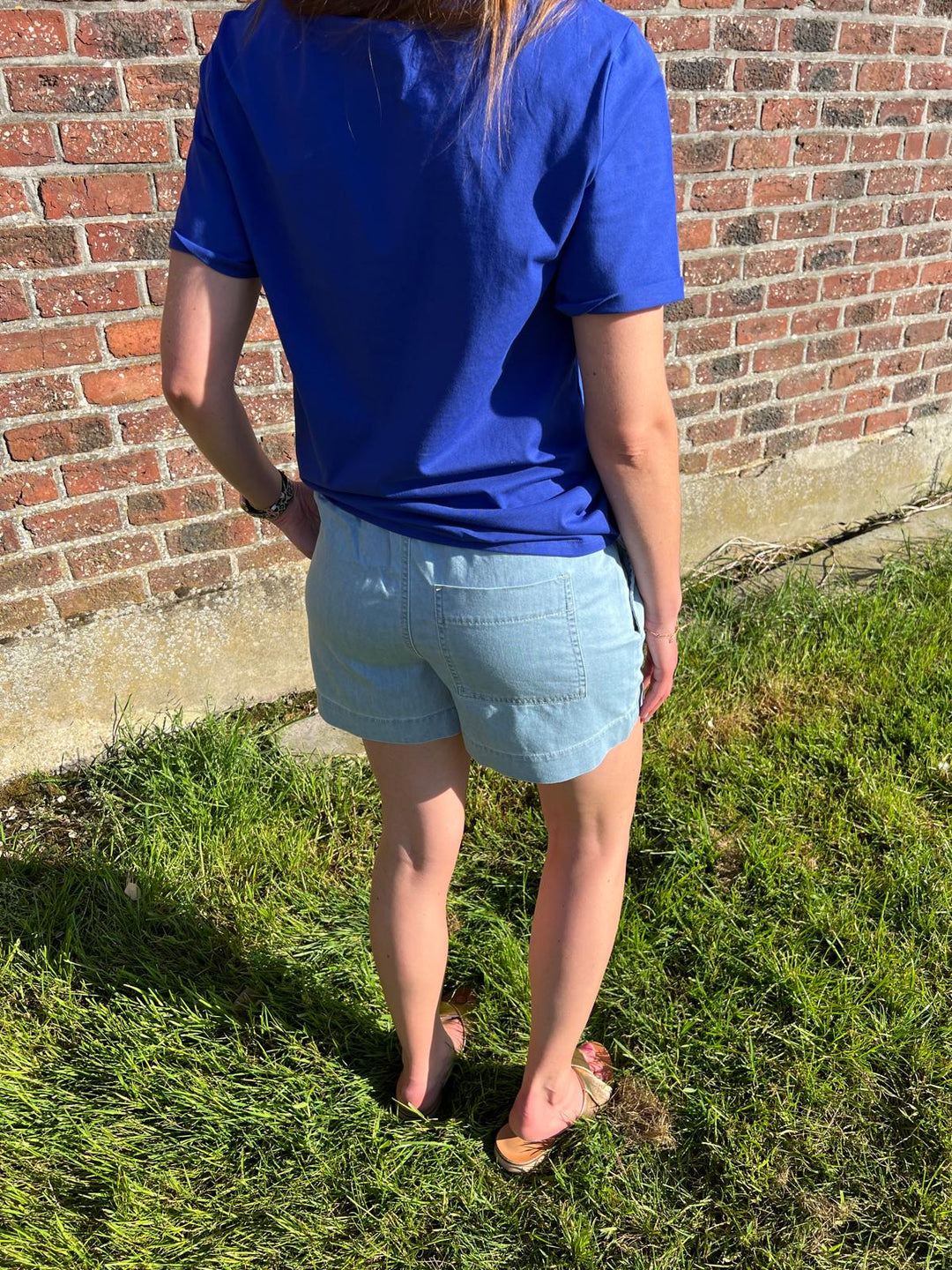 soft jeans short