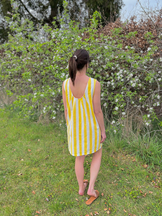jade summer dress yellow