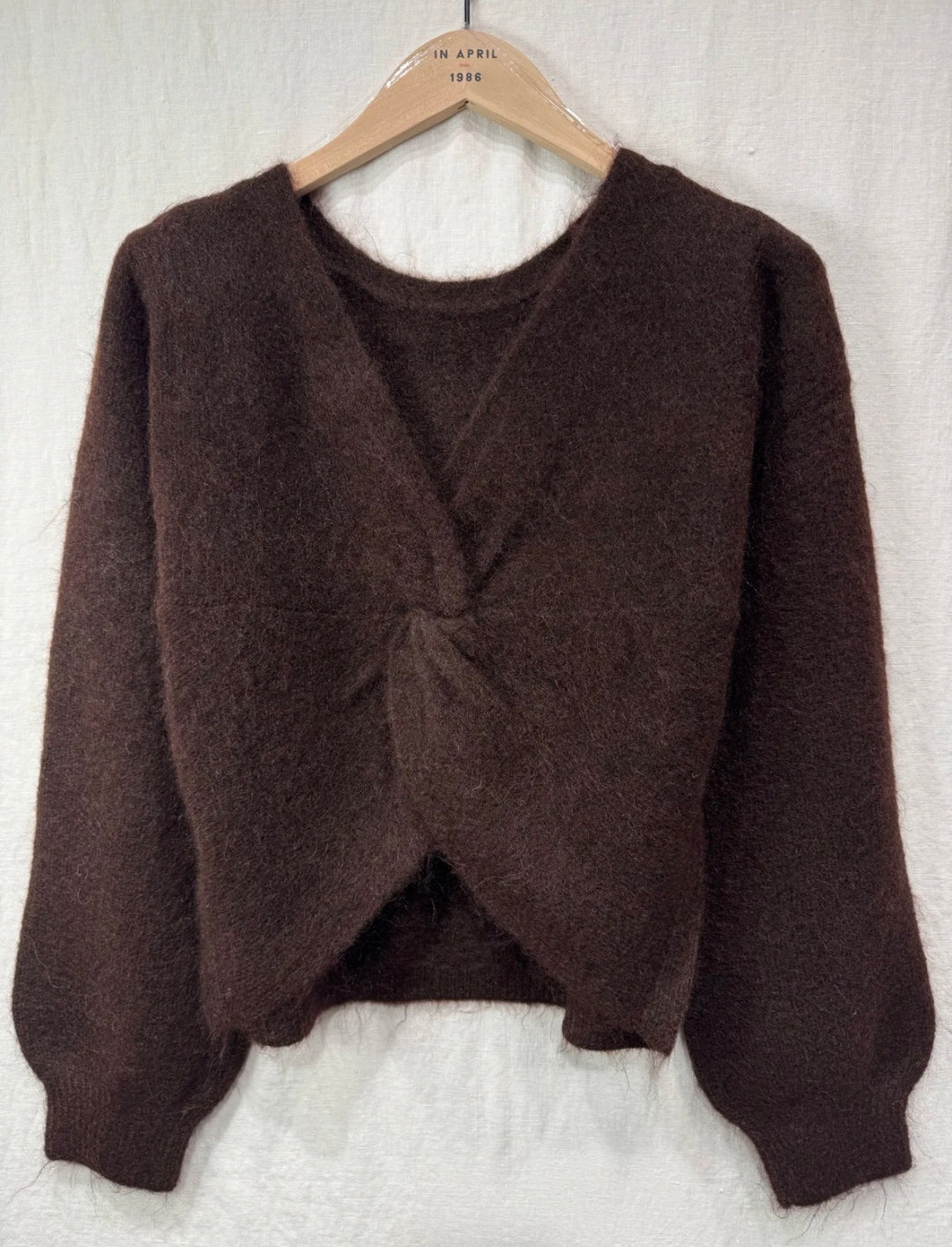 chocolate knit