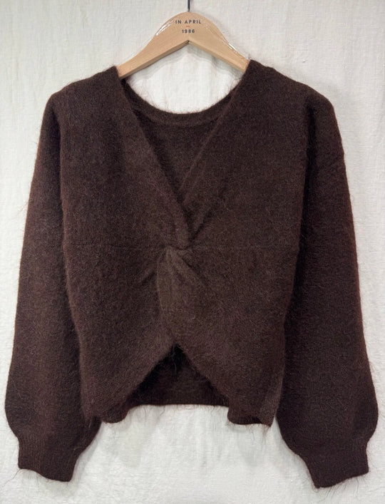 chocolate knit