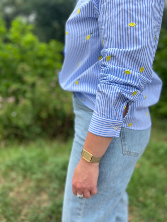 citrus blouse