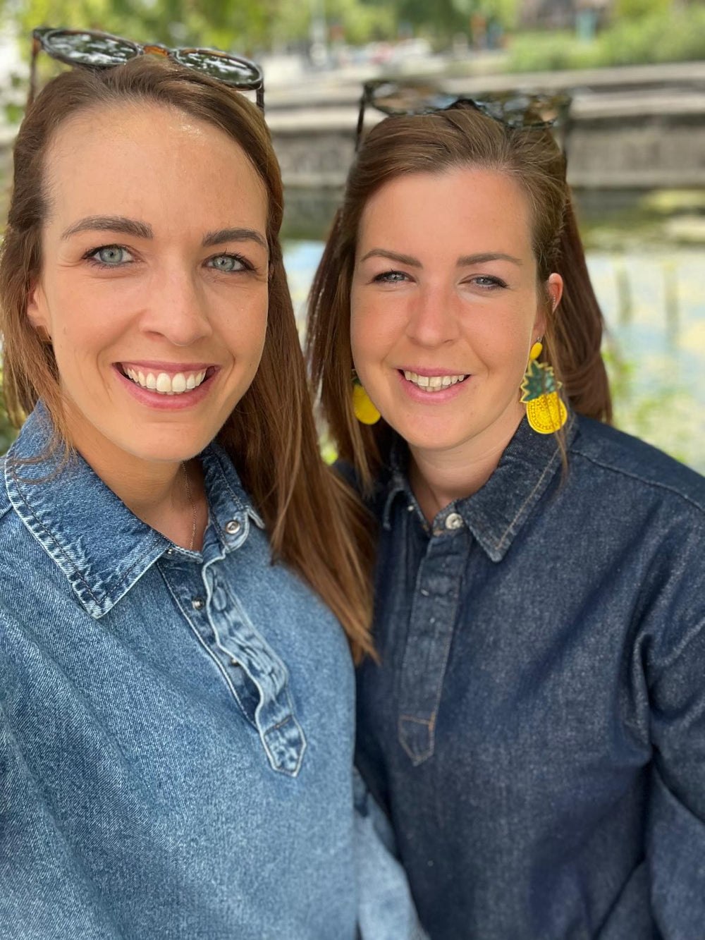ruby light denim dress