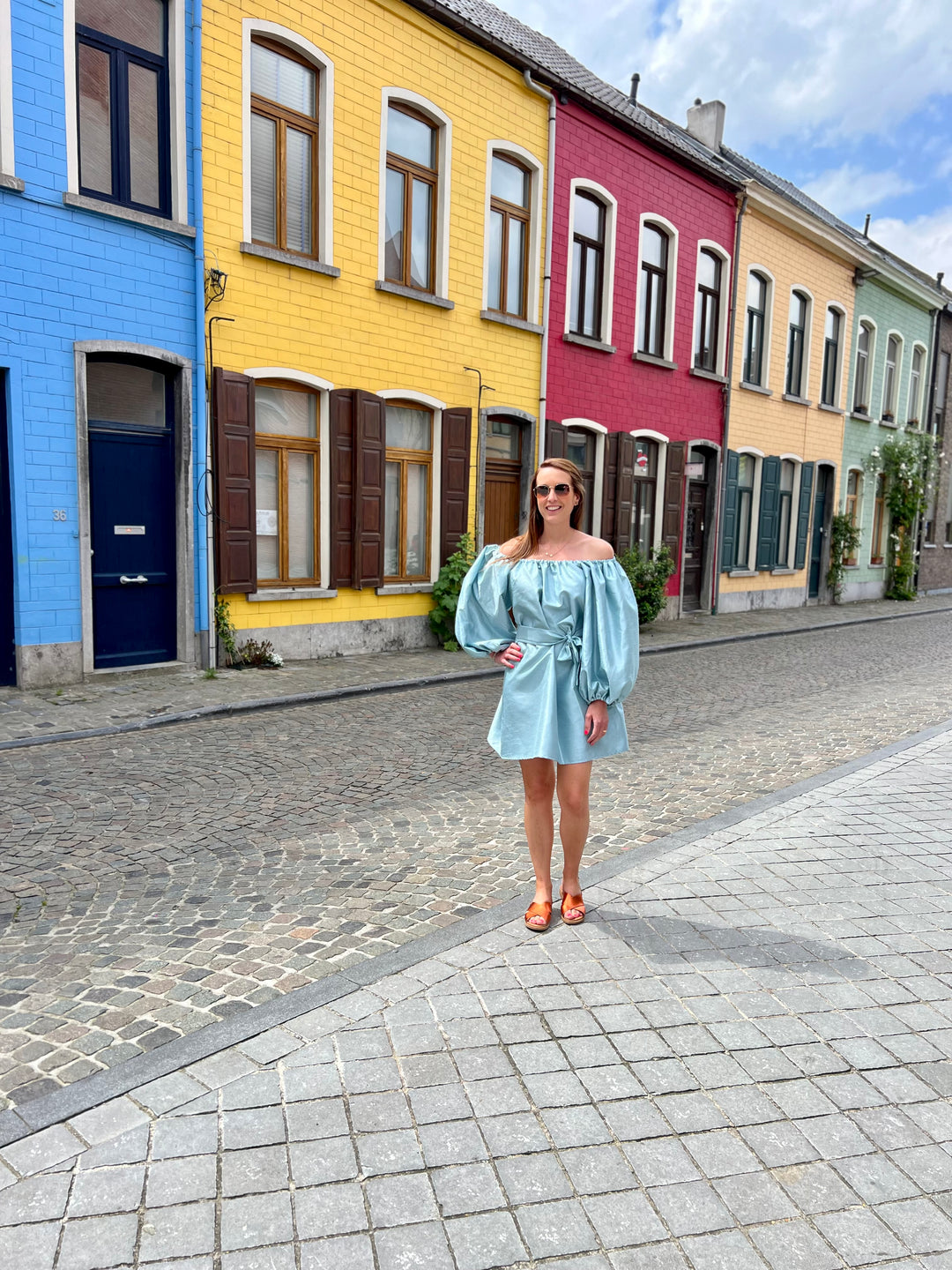 Pastel Shoulder dress