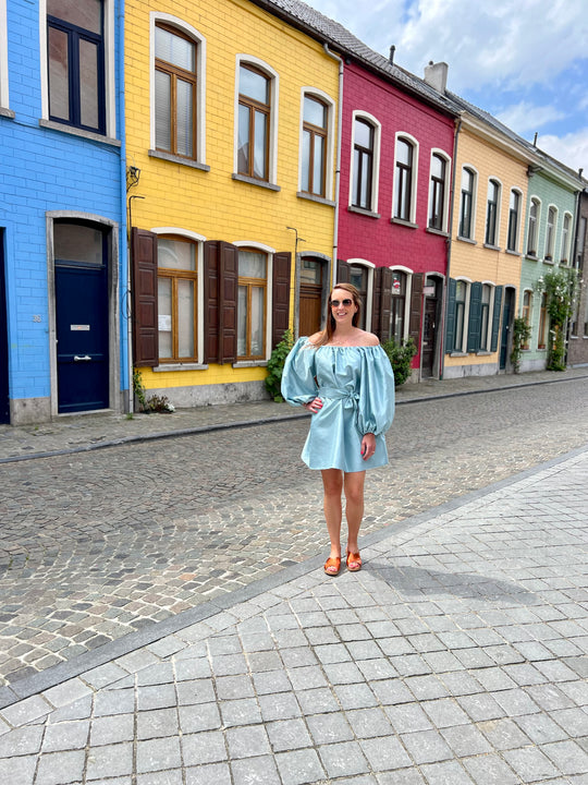 Pastel Shoulder dress