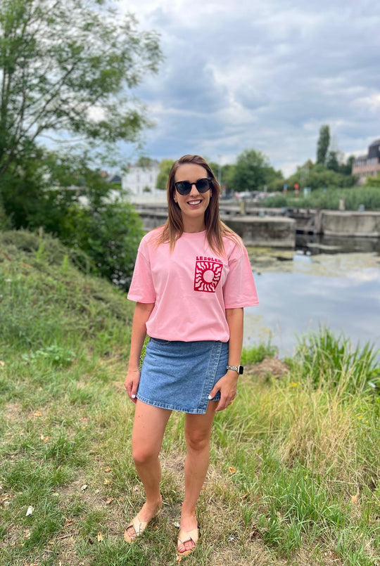 le soleil pink t-shirt