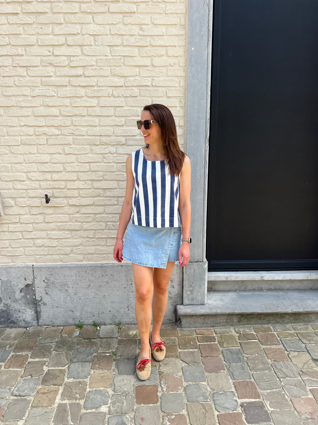 adele blue top