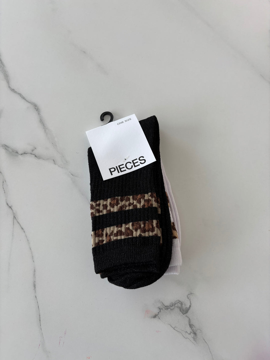 leopard sokjes 2-pack