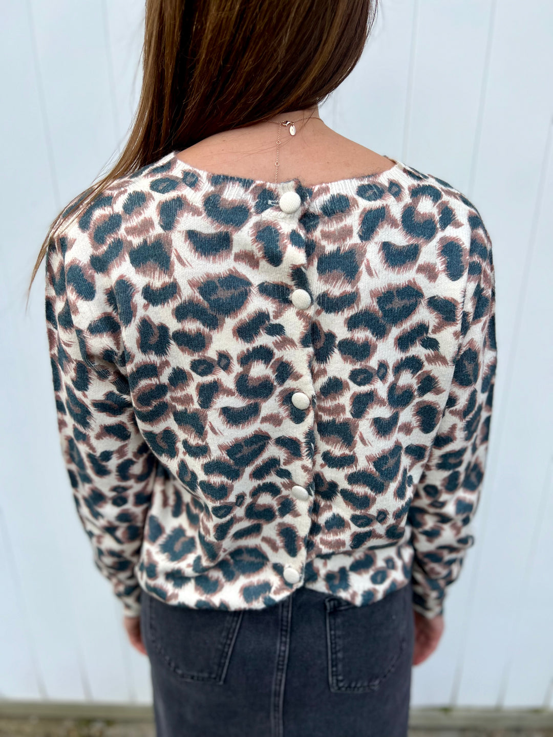 Leopard sweater