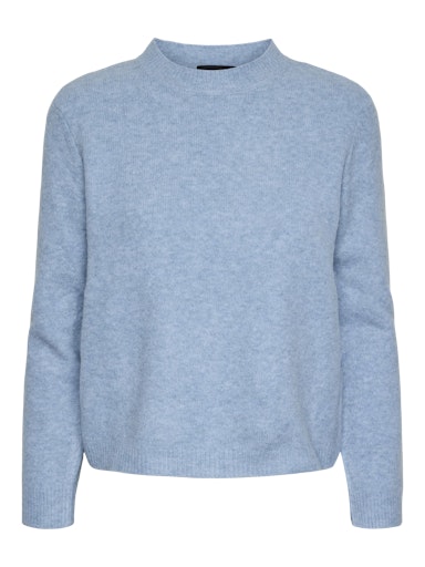 blue pastel knit