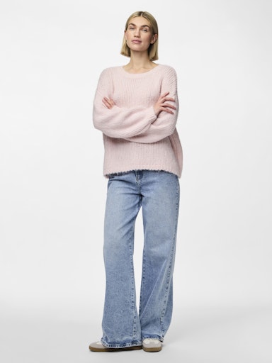 zachte pink knit