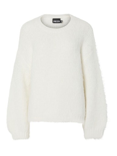 zachte white knit