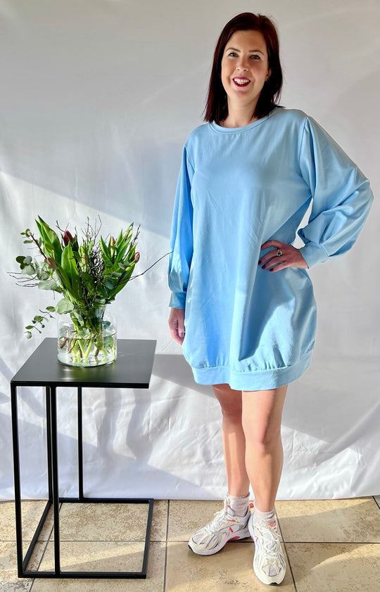 Sweater dress - Blue