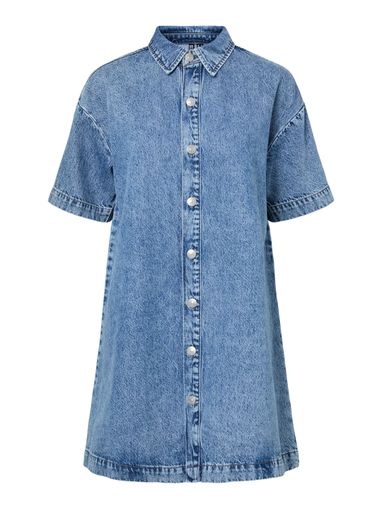 spring denim dress